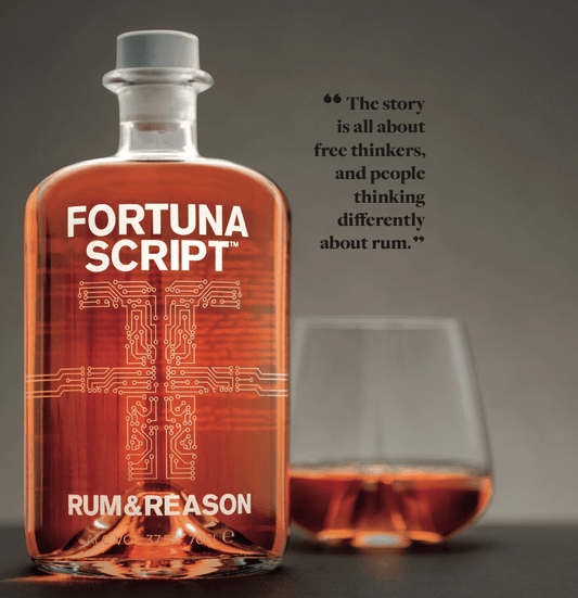 Rum And Reason Fortuna Script Rum - Craft & Spiced Rum Box