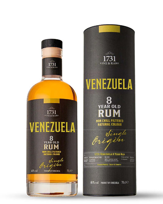 1731 Fine & Rare Venezuela 8 Year Old - Craft & Spiced Rum Box