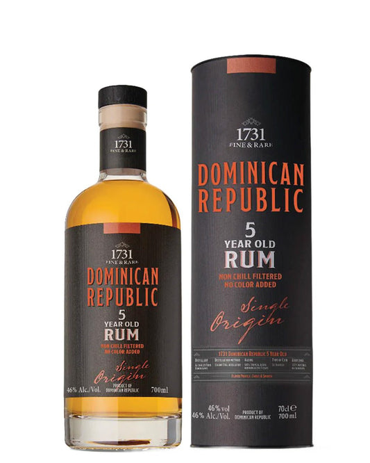 1731 Fine & Rare Dominican Republic 5 YO - Craft & Spiced Rum Box
