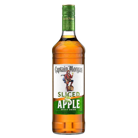 Captain Morgan Sliced Apple Rum 70cl 25% - Craft & Spiced Rum Box