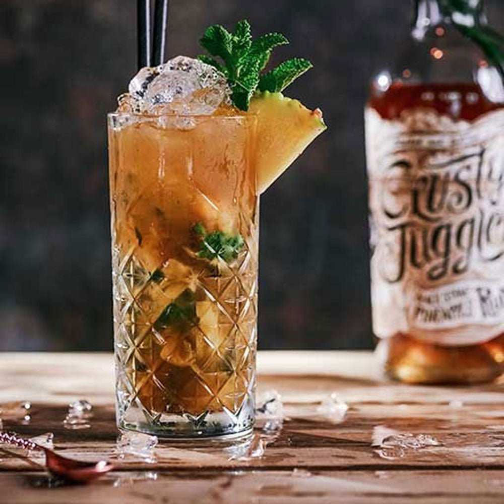 Crusty Juggler Black Strap Pineapple Rum - Craft & Spiced Rum Box