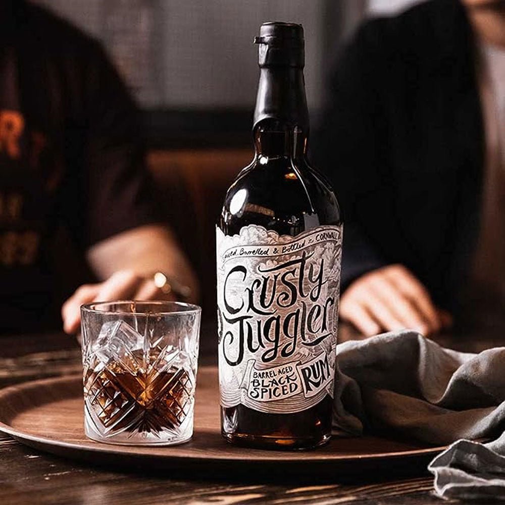 Crusty Juggler Black Spiced Rum - Craft & Spiced Rum Box