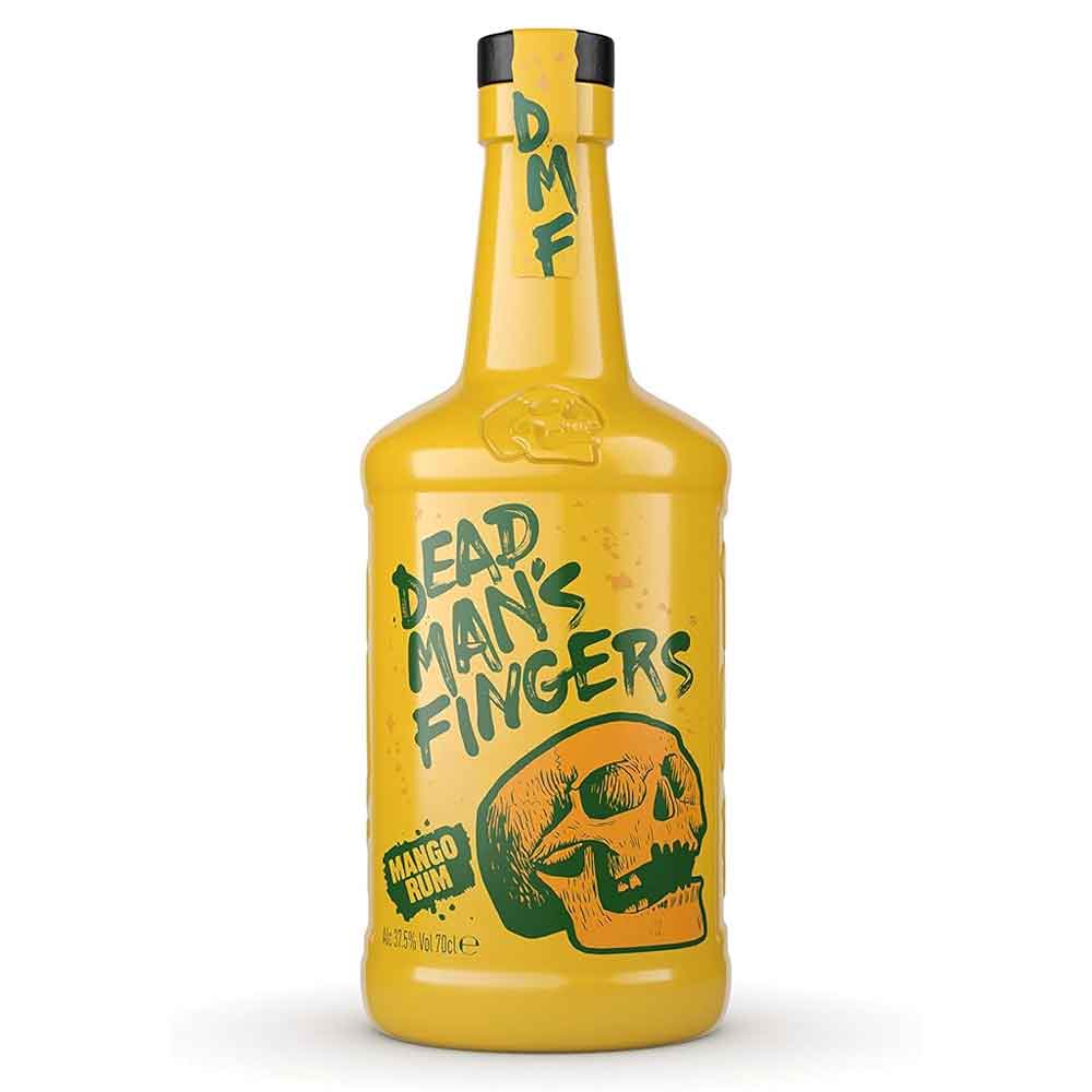 Dead Mans Fingers Mango Rum 70cl 35% - Craft & Spiced Rum Box