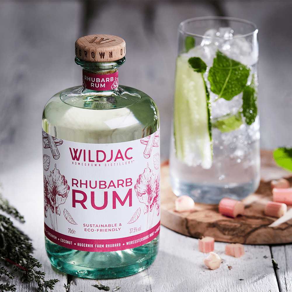 Wildjac Rhubarb Spiced Rum - Craft & Spiced Rum Box