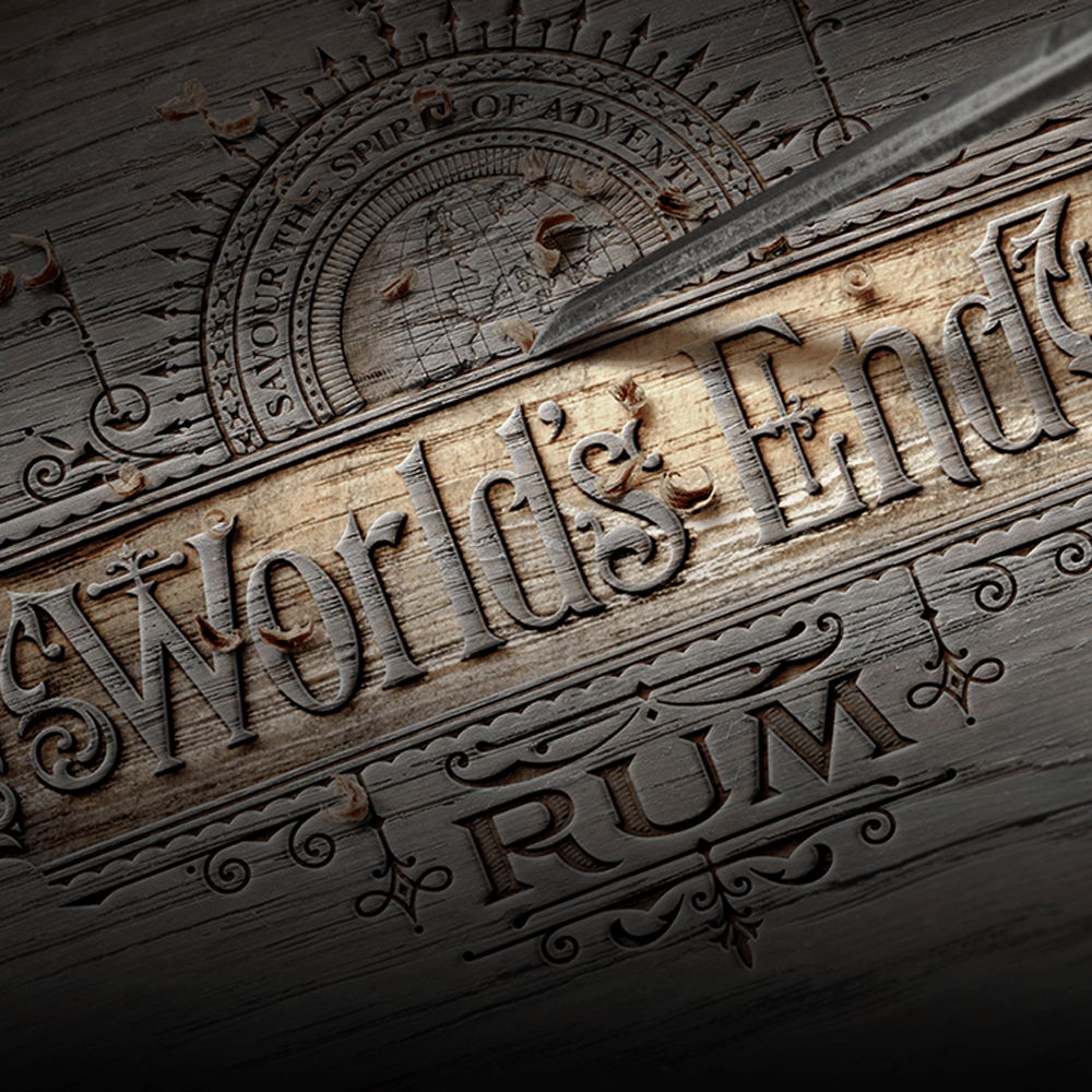 World's End Dark Spiced Rum - Craft & Spiced Rum Box