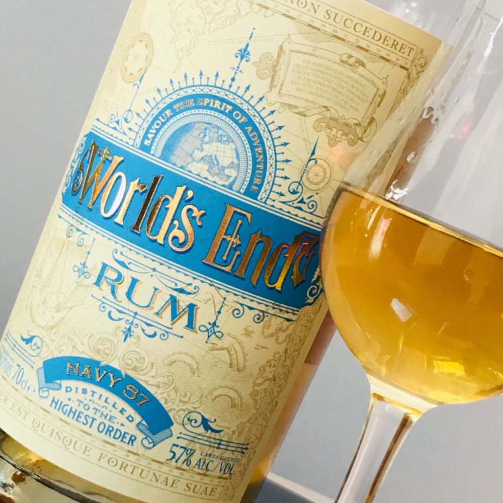 World's End Navy 57 Rum - Craft & Spiced Rum Box