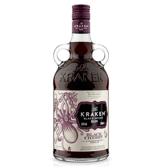 Kraken Black Spiced Rum Black Cherry & Vanilla - Craft & Spiced Rum Box