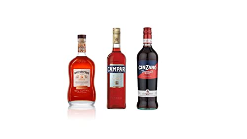 Kingston Negroni Bundle: Appleton Estate 8 Year Old Reserve Rum, Campari & Cinzano Rosso, 2150ml - Craft & Spiced Rum Box