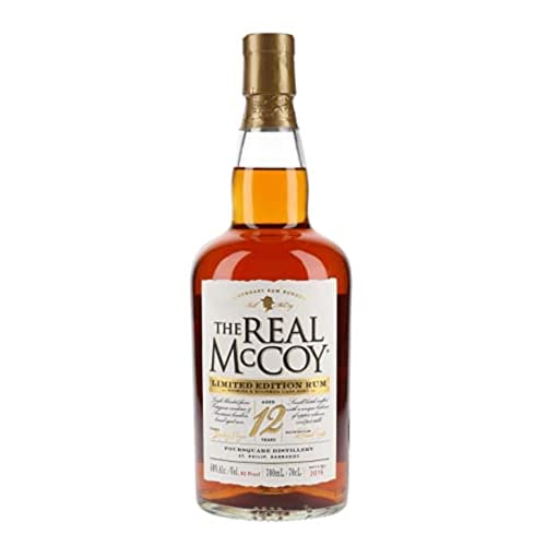 The Real McCoy 12yo Madeira Cask Rum, 70 cl, TRM004 - Craft & Spiced Rum Box