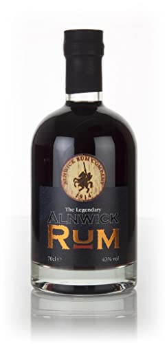 Alnwick Rum Golden Spiced Rum, 70 cl & The Legendary Dark Rum, 70 cl - Craft & Spiced Rum Box