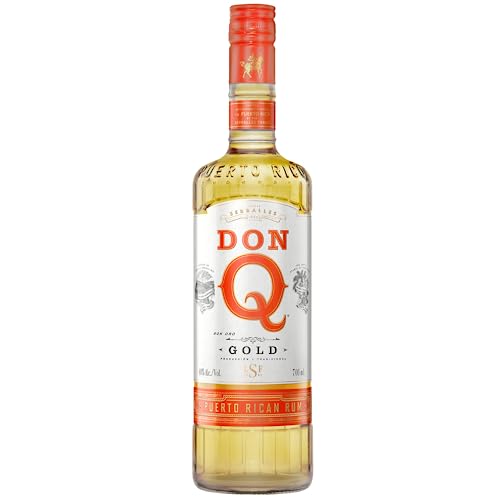 Don Q Gold Rum 70cl - Craft & Spiced Rum Box