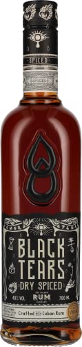 Black Tears Spiced Rum 70cl & The Salford Dark Spiced Rum, 70cl - Craft & Spiced Rum Box