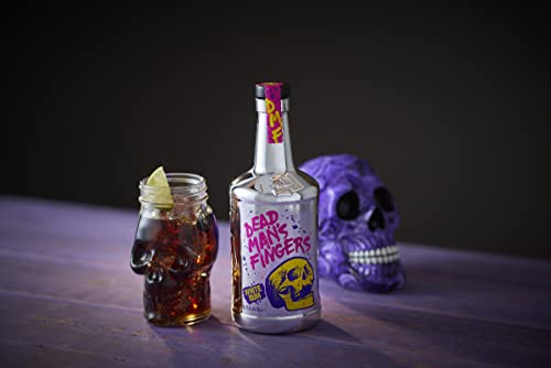 Dead Man's Fingers White Rum, 70cl - Craft & Spiced Rum Box