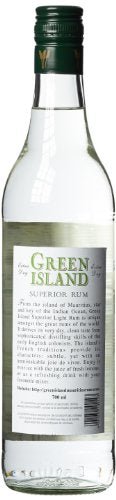 Green Island Superior Light Rum, 70 cl - Craft & Spiced Rum Box