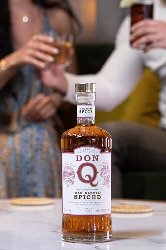 Don Q Oak Barrel Spiced Rum, 70 cl - Craft & Spiced Rum Box
