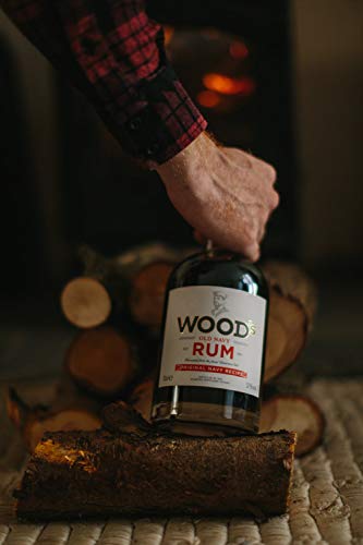 Woods Old Navy Rum, 70 cl - Craft & Spiced Rum Box