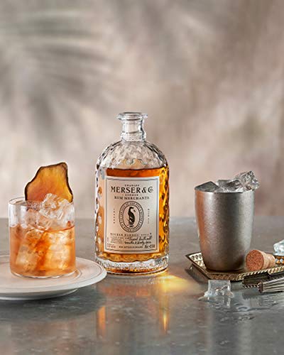 Merser & Co. Double Barrel Rum 70cl | A Masterful Blend of Caribbean Rums 43.1% ABV & NEW Merser & Co. Signature Rum 70cl | An Exquisite Blend of Caribbean Rums | Aged up to 8 years |40.2% ABV - Craft & Spiced Rum Box