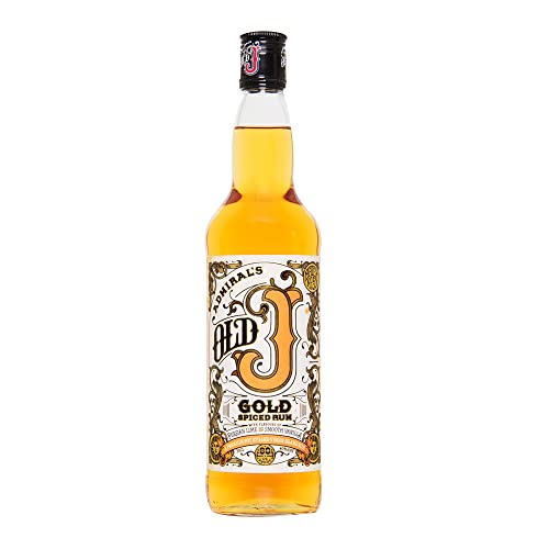 Old J Gold Spiced Rum 70cl & Rum 70cl - Craft & Spiced Rum Box