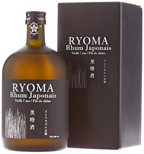 Ryoma Rhum Japonais 7 Ans Rum (1 x 70 cl with Gift Bag) - Craft & Spiced Rum Box
