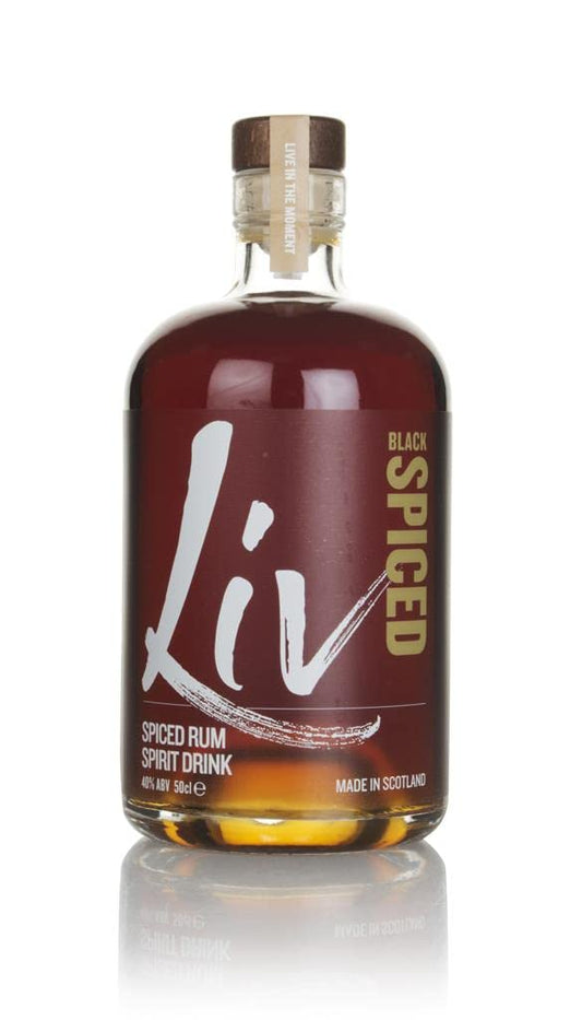 Liv Black Spiced Rum - Craft & Spiced Rum Box