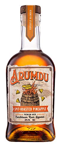 Arumdu Spit Roasted Pineapple Caribbean Rum Liqueur, 50 cl - Craft & Spiced Rum Box