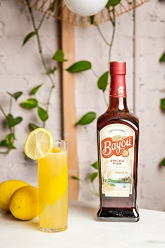 Bayou Spiced Rum, Made in Louisiana, Handcrafted, Pot - distilled and Gluten Free, 40 Percent ABV, 70 cl - Craft & Spiced Rum Box