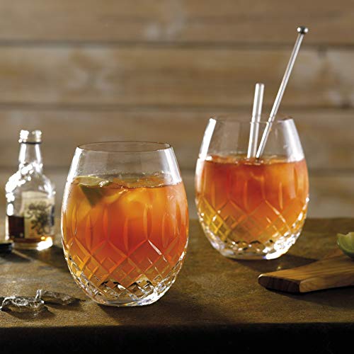 Royal Doulton 40035425 R&D Collection Rum Glasses, Crystal, 560 milliliters, Clear - Craft & Spiced Rum Box