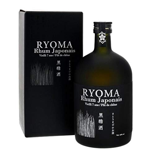 Ryoma Rhum Japonais 7 Ans Rum (1 x 70 cl with Gift Bag) - Craft & Spiced Rum Box