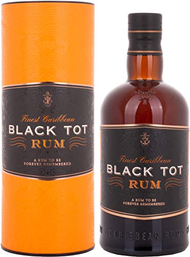 Black Tot Finest Caribbean Blended Rum - Guyana, Barbados, Jamaica, 70cl, 46.2% & Diplomático Reserva Exclusiva Rum, 70 cl, 40 percent - Craft & Spiced Rum Box