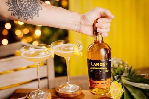 Langs Mango & Ginger Rum - 70cl - Craft & Spiced Rum Box