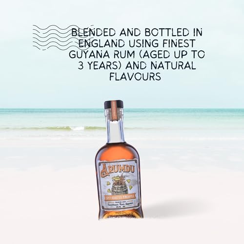 Arumdu Spit Roasted Pineapple Caribbean Rum Liqueur, 50 cl - Craft & Spiced Rum Box