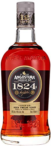 Angostura 1824 Rum, 70 cl - Craft & Spiced Rum Box