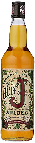 Old J Gold Spiced Rum 70cl & Rum 70cl - Craft & Spiced Rum Box