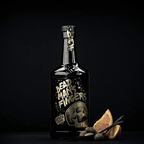 Dead Man's Fingers Spiced Rum, 70cl (Packaging may vary) - Craft & Spiced Rum Box