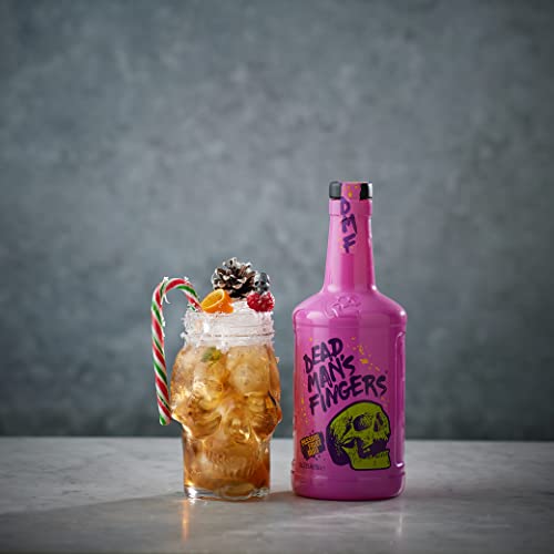Dead Man's Fingers Passion Fruit Rum, 70 cl (Pack of 1) - Craft & Spiced Rum Box