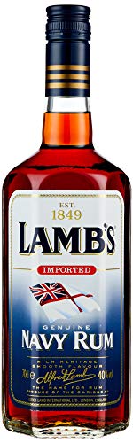 Lamb's Navy Dark Rum, 70cl - Craft & Spiced Rum Box