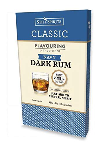 Still Spirits Classic Navy Dark Rum Premium Essence Flavours 2.25L - Craft & Spiced Rum Box