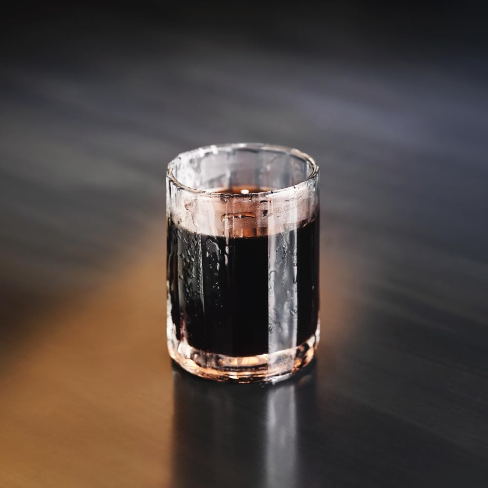 Original Deeds Rum - 4 Branded Shot Glasses - Craft & Spiced Rum Box