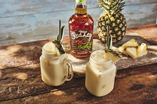 RedLeg Pineapple Rum - Premium Caribbean rum infused with pineapple, 70cl (Packaging May Vary) - Craft & Spiced Rum Box