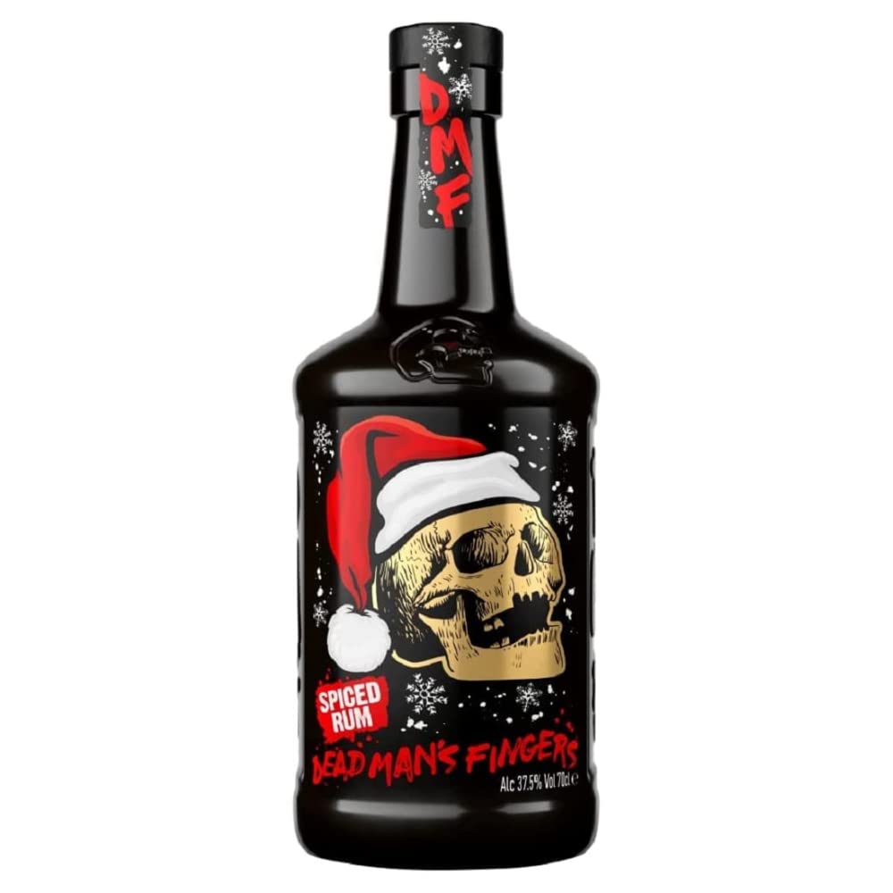 Dead Man's Fingers Coffee Rum 70cl & Spiced Rum, 70cl (Packaging may vary) - Craft & Spiced Rum Box