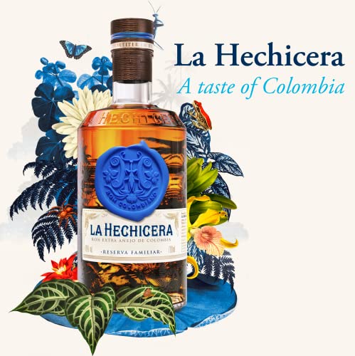 La Hechicera Reserva Familiar Rum, 70cl with Gift Box - Craft & Spiced Rum Box