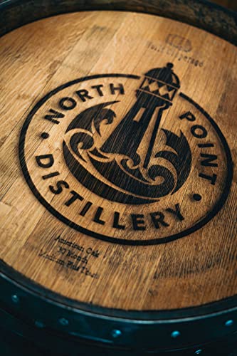 North Point Pilot Rum 70cl (40% ABV Alcohol) | Small Batch Caribbean Rum – Infused with Sugarcane and Molasses | Young Rum Cask Aged - Sustainable Spirits, Hand - Crafted in Scotland - Craft & Spiced Rum Box