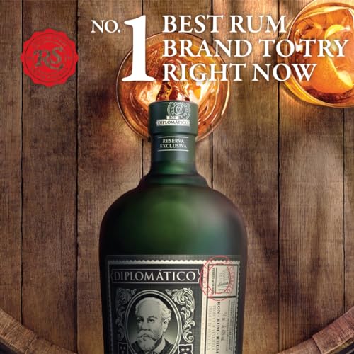 Diplomático Reserva Exclusiva Rum, 70 cl, 40 Percent - Craft & Spiced Rum Box