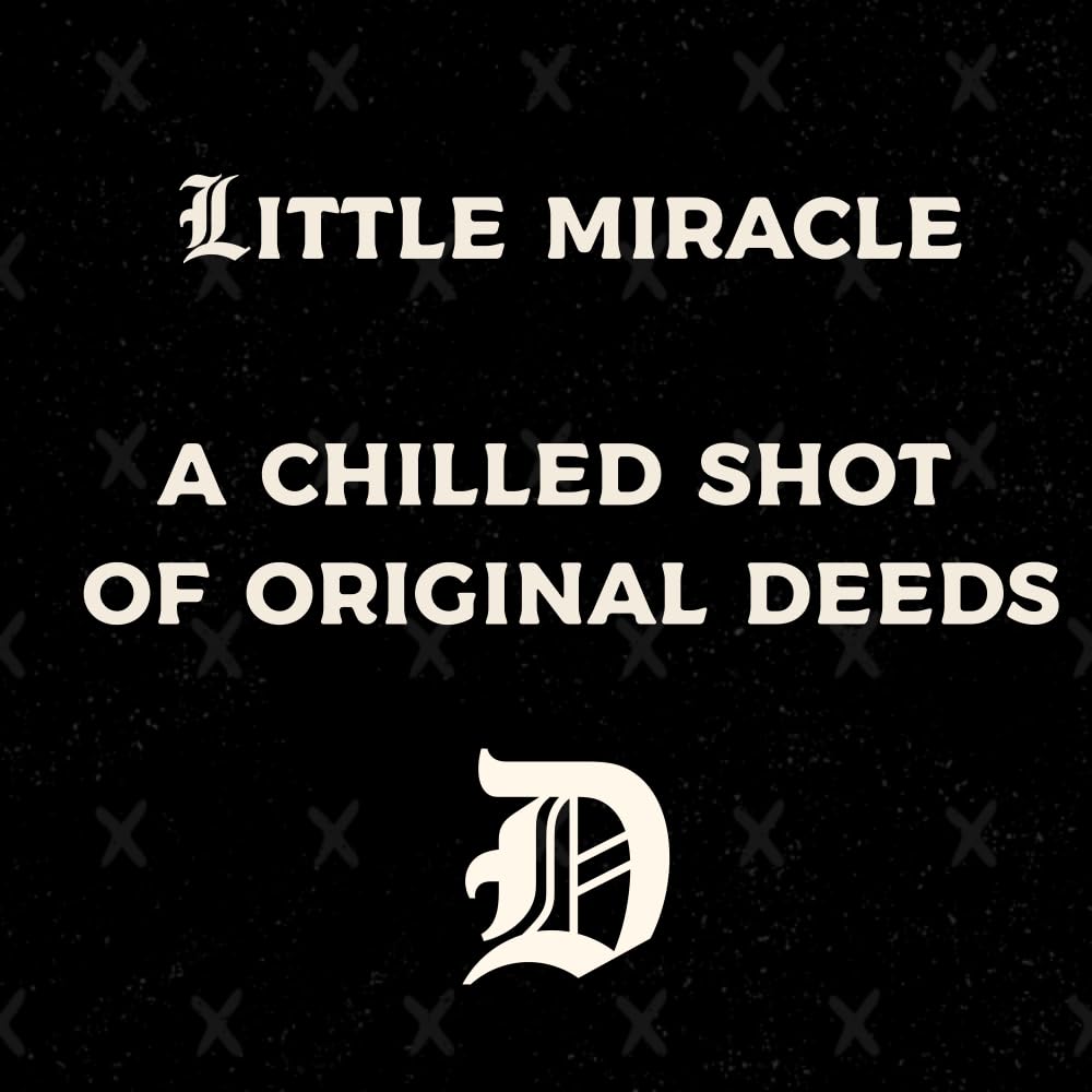 Original Deeds Rum - 4 Branded Shot Glasses - Craft & Spiced Rum Box