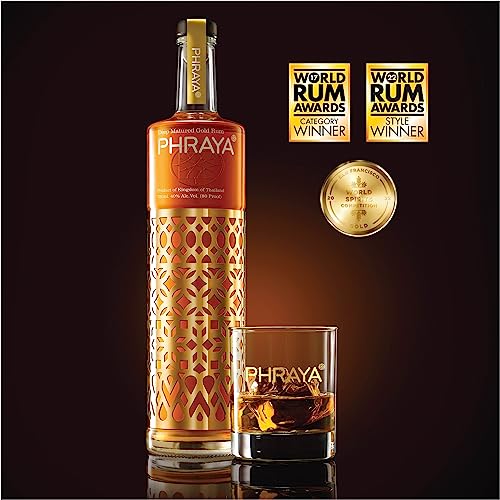 PHRAYA Gold, 70 cl - Craft & Spiced Rum Box
