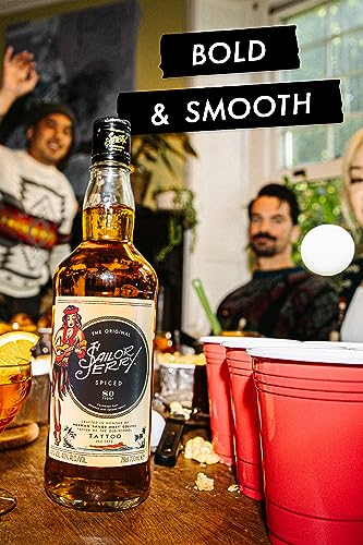 The Original Sailor Jerry Spiced Rum, 70cl - Craft & Spiced Rum Box