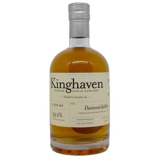 Kinghaven Diamond Distillery Versailles Still Rum 59.2% (1x50cl) - Craft & Spiced Rum Box