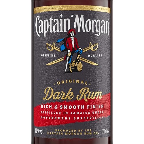 Captain Morgan Rum, 70cl - Craft & Spiced Rum Box