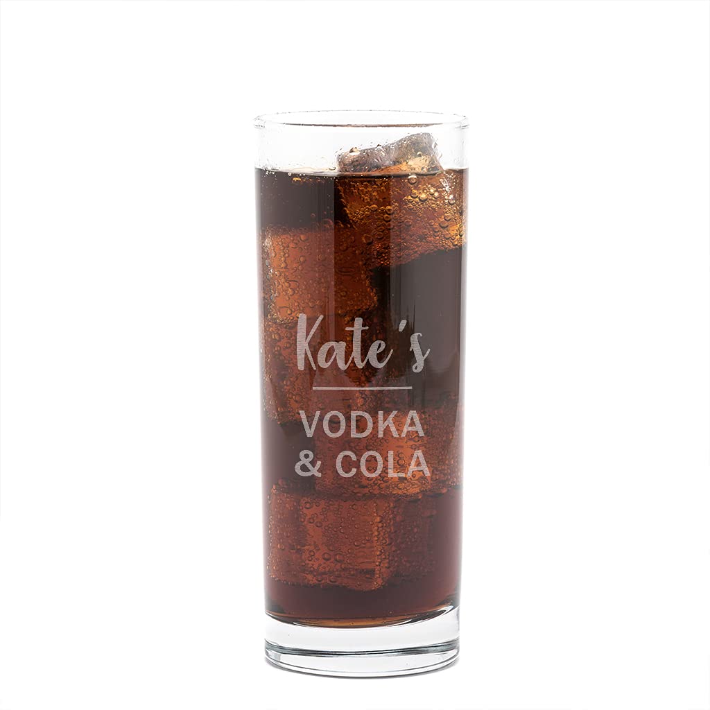 Personalised Highball Glass - Alcohol Gifts For Women - 21st Birthday Gifts For Her - Gin Rum Vodka Personalised Gifts For Women - Gifts for Women Under 20 Pounds - Craft & Spiced Rum Box