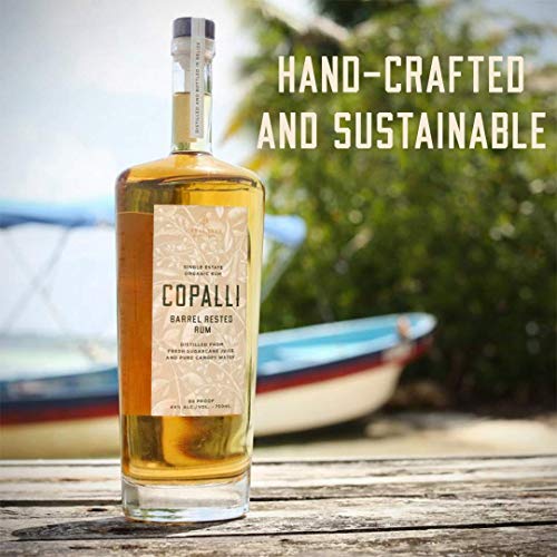 Copalli Barrel Rested Belizean Rum 700ml 44% - Craft & Spiced Rum Box
